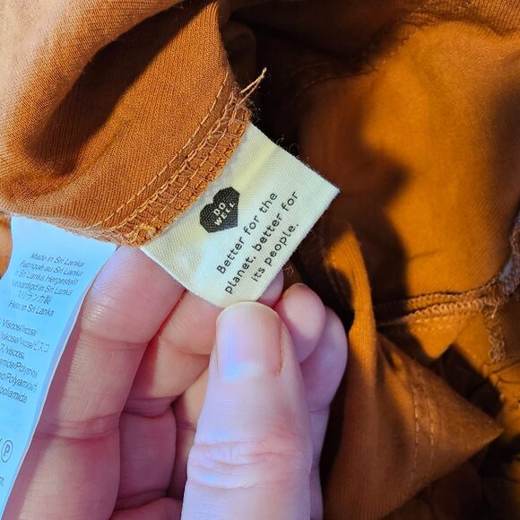 Size L Madewell Paperbag Lightweight Pants - Picture 5 of 16